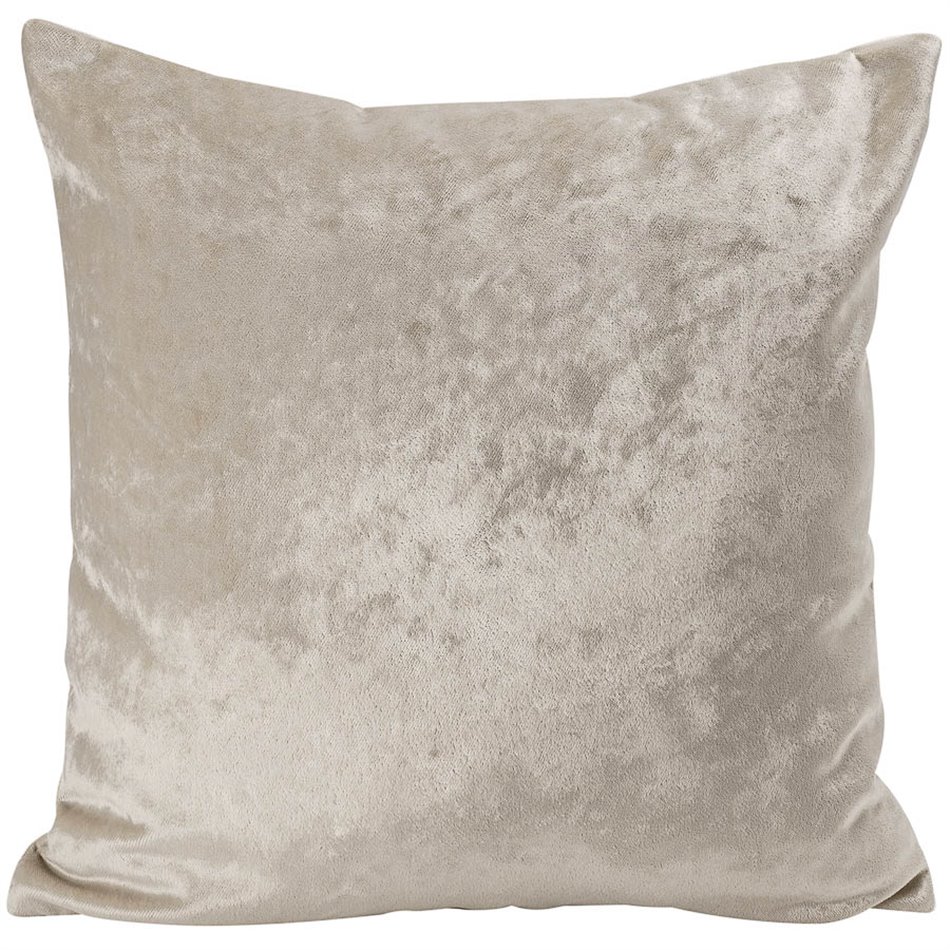 Decorative pillowcase Celebrity 03, taupe, 45x45cm