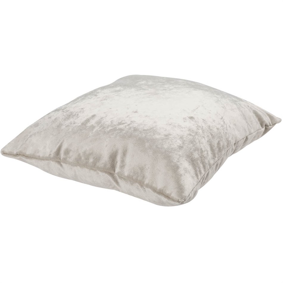 Decorative pillowcase Celebrity 03, taupe, 45x45cm