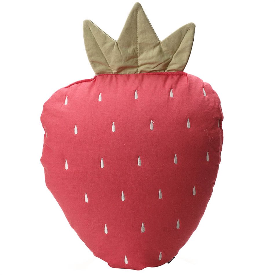 Cushion Strawberry summer, 47x8x38cm