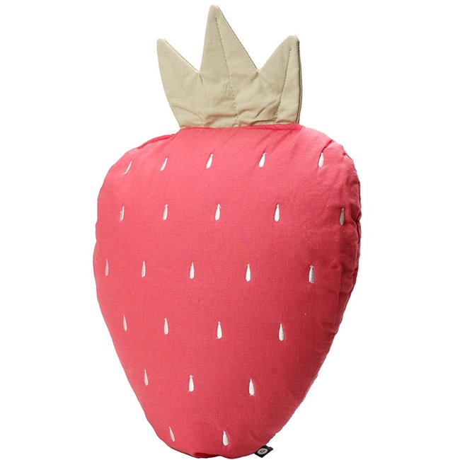 Cushion Strawberry summer, 47x8x38cm