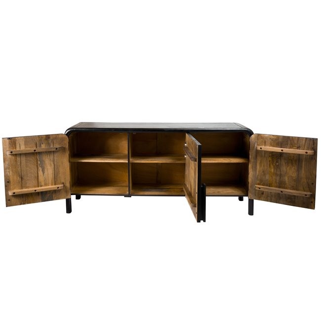 Sideboard Pune, mango wood, 75x38x160cm