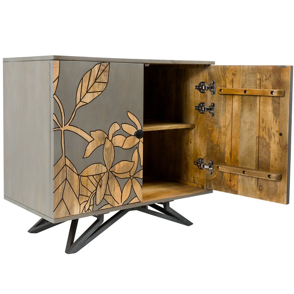 Cabinet Forest Compact, mango wood, 75x81x38cm