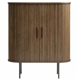 Cabinet Nola, oak veneer/MDF, H118x40x100cm