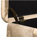 Скамья с ящиком для хранения Martimo, светло-коричневого цвета, 110x45x43см