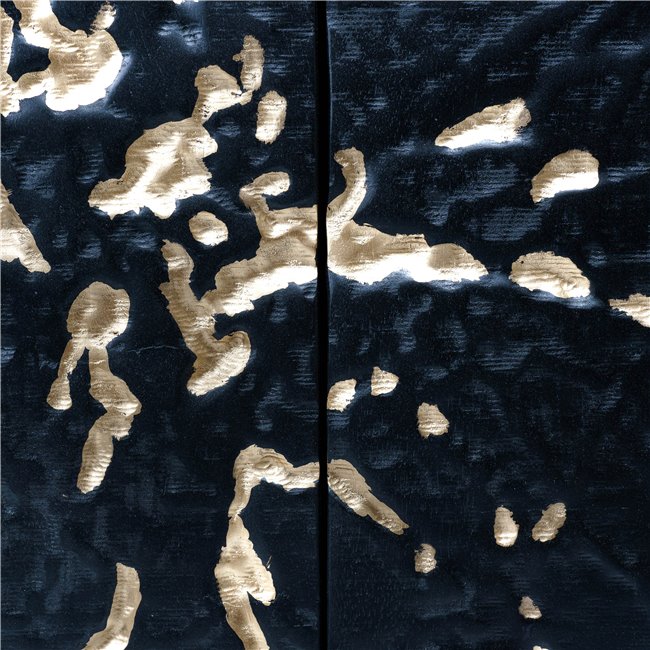 Cabinet Yalong Gold, mango wood,120x38x100cm