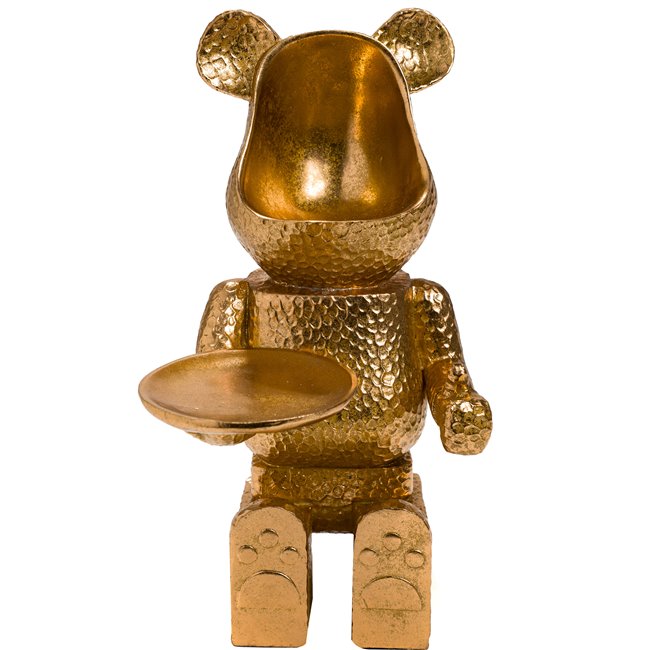 Deco Bear with storage box, 33.5x19x20cm