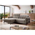 Corner sofa Elorelle L, Berlin 03, beige, H105x225x160