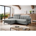Corner sofa Elorelle L, Inari 91, gray, H105x225x160