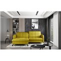 Угловой диван Elorelle L, Omega 68, желтый, H105x225x160