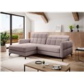 Corner sofa Elorelle L, Omega 91, pink, H105x225x160