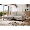 Corner sofa Elorelle L, Paros 02, beige, H105x225x160