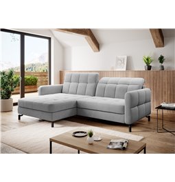 Угловой диван Elorelle L, Paros 05, серый, H105x225x160