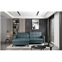 Corner sofa Elorelle L, Grande 75, blue, H105x225x160