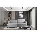 Угловой диван Elorelle L, Grande 81, серый, H105x225x160