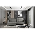 Corner sofa Elorelle L, Solar 80, gray, H105x225x160