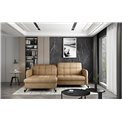 Corner sofa Elorelle L, Texas 26, light brown, H105x225x160
