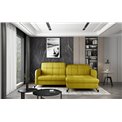 Угловой диван Elorelle R, Omega 68, желтый, H105x225x160