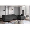 Corner sofa Elscada L, Inari 96, gray, H98x330x200