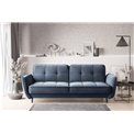 Sofa bed Ellis , Gojo 40, blue, H83x220x90