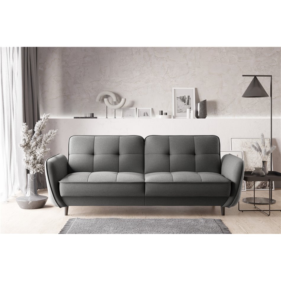 Sofa bed Ellis , Vero 4, gray, H83x220x90