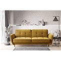 Sofa bed Ellis , Loco 45, yellow, H83x220x90
