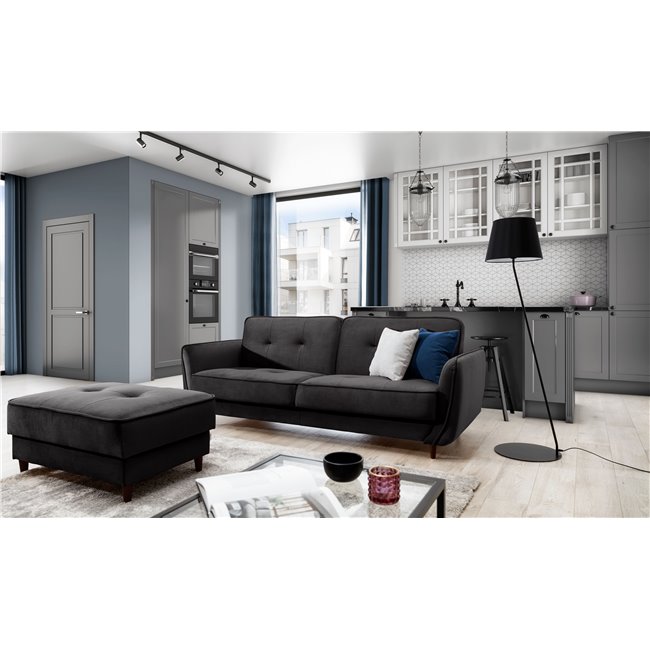 Sofa bed Ellis , Loco 5, gray, H83x220x90