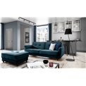 Sofa bed Ellis , Monolith 77, blue, H83x220x90