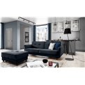 Sofa bed Ellis , Monolith 79, blue, H83x220x90