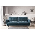 Sofa bed Ellis , Nube 40, blue, H83x220x90