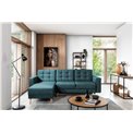 Corner sofa Elsgard L Reversible, Monolith 76, green, H93x248x162
