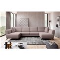 Угловой диван Elarco Symmetrical, Gojo 101, розовый, H90x362x191