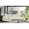 Corner sofa Elkairos L, Soft 33, beige, H95x265x200