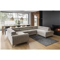Corner sofa Elouis R, Marte 20, beige, H92x347x202