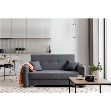 Sofa bed Elaine , Poco 4, gray, H75x155x105