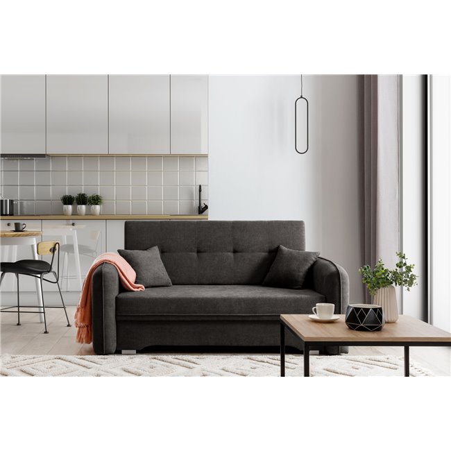 Sofa bed Elaine , Poco 5, gray, H75x155x105