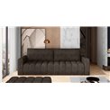 Sofa bed Elazaro , Dora 28, brown, H92x247x97