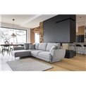 Corner sofa Elarde L, Gusto 86, gray, H90x276x191