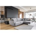 Corner sofa Elarde R, Gusto 86, gray, H90x276x191