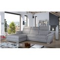 Corner sofa Eltrevisco L, Berlin 01, gray, H100x272x216