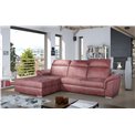 Corner sofa Eltrevisco L, Monolith 63, pink, H100x272x216