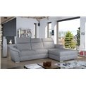 Corner sofa Eltrevisco R, Berlin 01, gray, H100x272x216