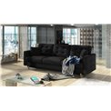 Sofa bed Elsgard , Sawana 14, black, H93x233x46