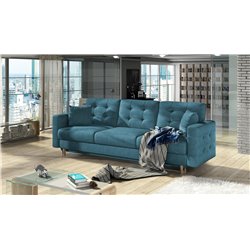 Sofa bed Elsgard , Kronos 13, blue, H93x233x46