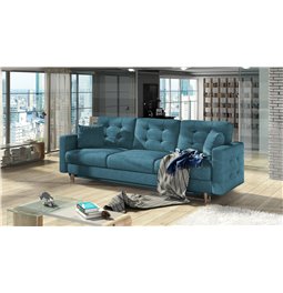 Sofa bed Elsgard , Kronos 13, blue, H93x233x46