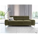 Sofa bed Elaurence , Nube 33, green, H105x261x97