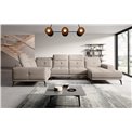 Corner sofa Elneviro L, Sola 18, beige, H77x350x201