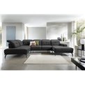 Угловой диван Elretan L, Loco 06, серый, H107x350x205