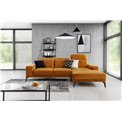 Corner sofa Eltorrenso R, Monolith 48, orange, H98x265x53