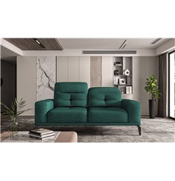 Sofa Eltorrenso , Velvetmat 38, green, H108x195x103