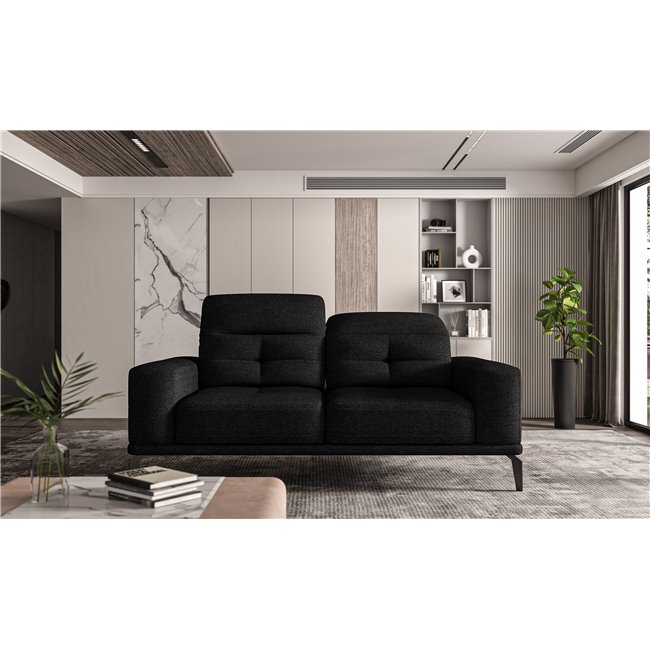 Sofa Eltorrenso , Vero 10, black, H108x195x103